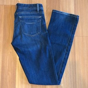 GAP real straight jeans